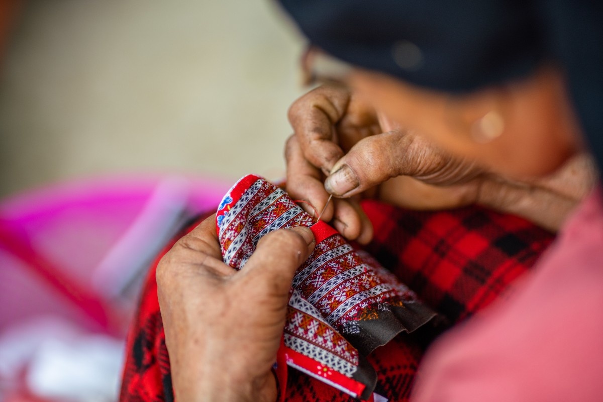 Kantha Stitch